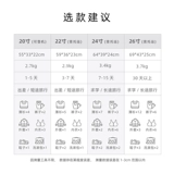 Высококачественный прочный сверхлегкий чемодан, популярно в интернете