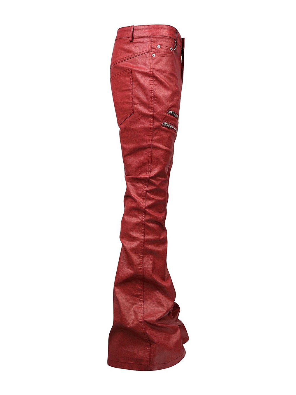 REBEL WAVE レッドブーツカットデニム world.taobao.com: rebel wave 25ss “9” liquid metal red coated wax