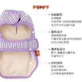 Корейская щенка в полосатом плащике для домашних животных собак Осенняя зима зима зима теплая маленькая собака