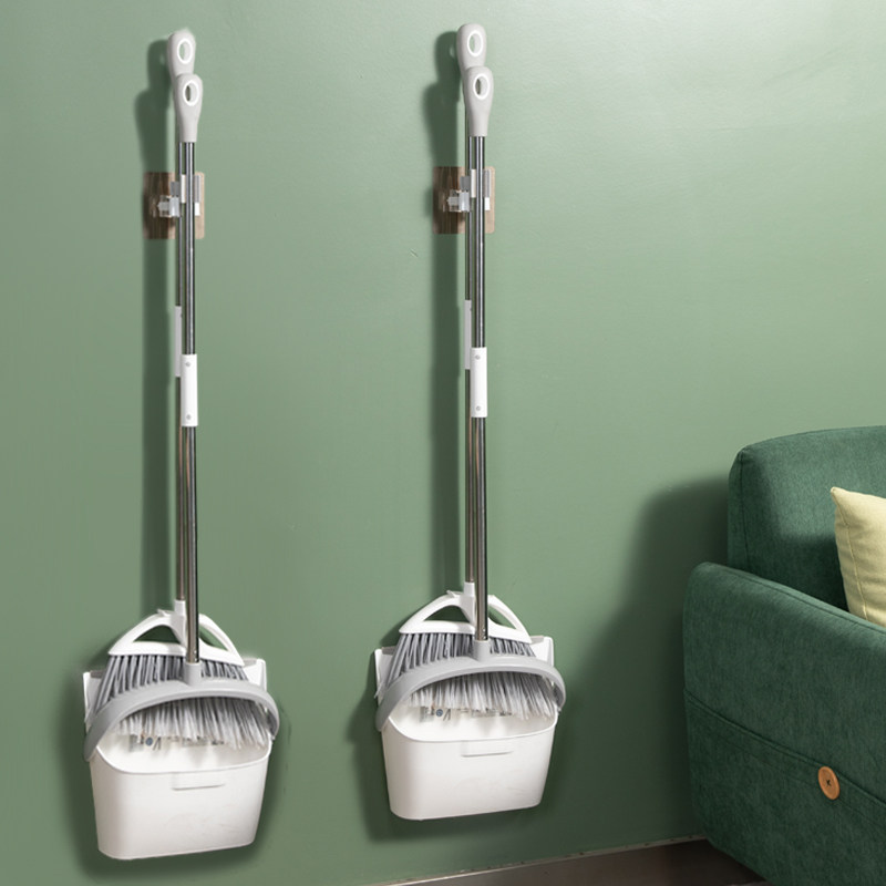 Broom dustpan household set combination folding broom soft hair sweeping non-stick hair single broom new artifact