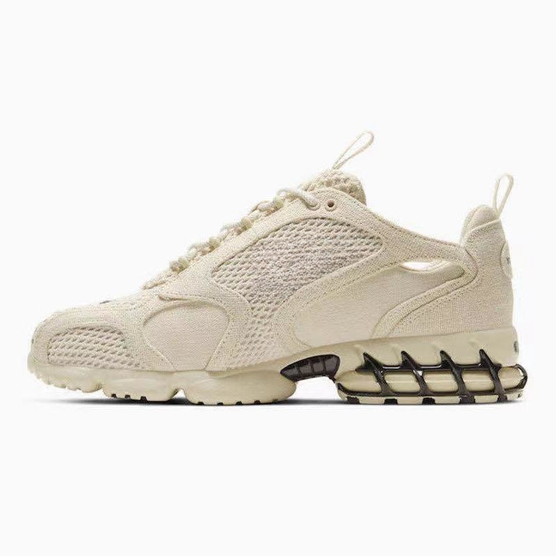 2026 Summer Pure Original Ma Sichen Same Style Stussy Mesh Breathable Collaboration Desert Air Cushion Dad Shoes for Men and Women Casual Shoes