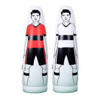 Football inflatable human wall training fake humanoid obstacle football training auxiliary equipment free kick fake human wall