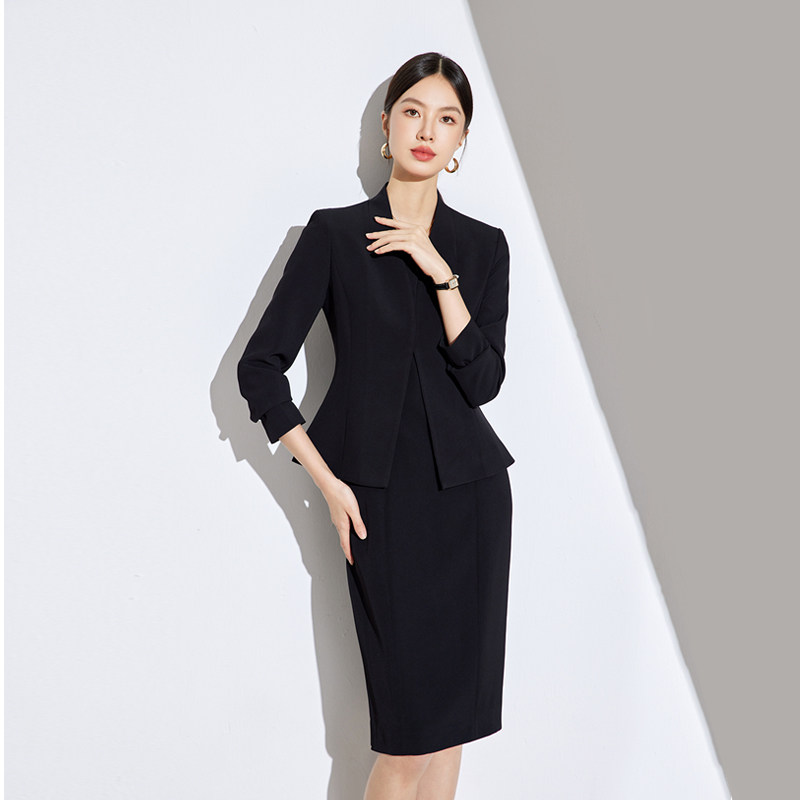 executive dress for women V Neck Ponte - / Black- SizeXL Elevate your wardrobe Cordoba Dress | Italian Fabric