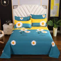 Thickened Whole Cotton Four Sets Cotton quilt cover Bedsheets Double beds Students Dormitory Cartoon Long Suede Cotton three sets