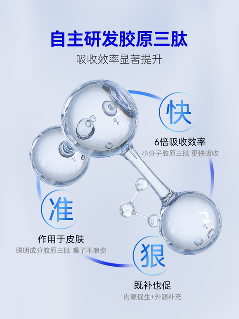 Wonderlab Fish Collagen Peptide Liquid Drink Tripeptide Small Molecule Beauty Hyaluronic Acid Niacinamide Whitening