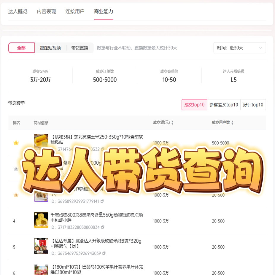 达人报价查询