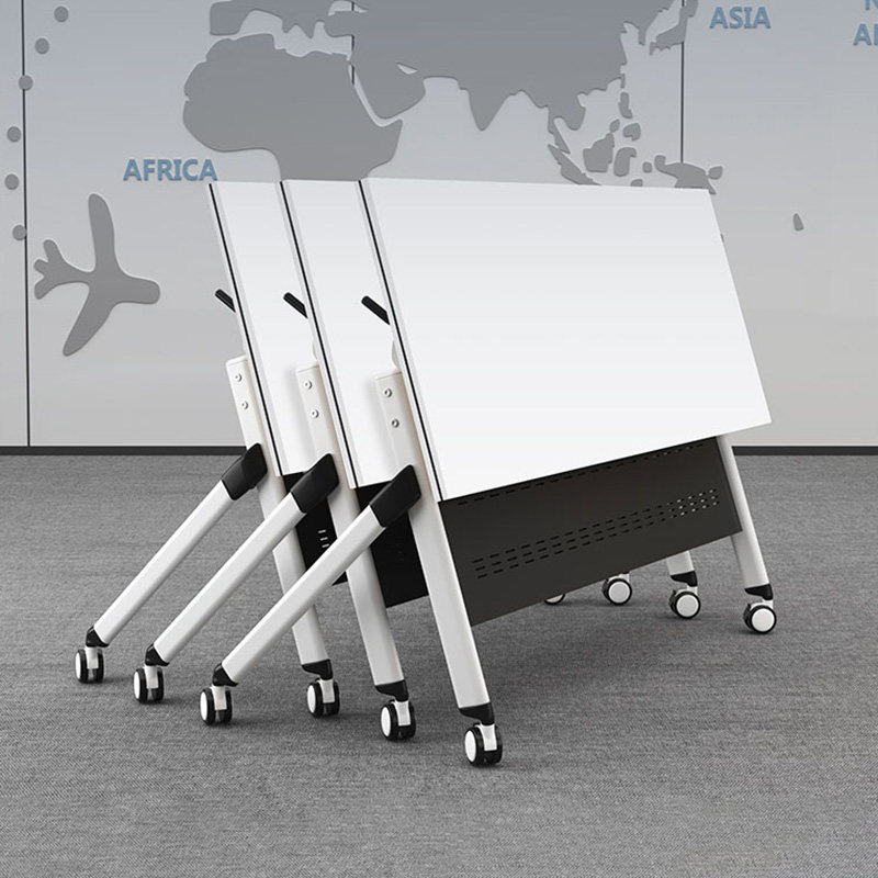 Simple folding training table combination removable training multi-function long table conference room long office splicing table and chairs