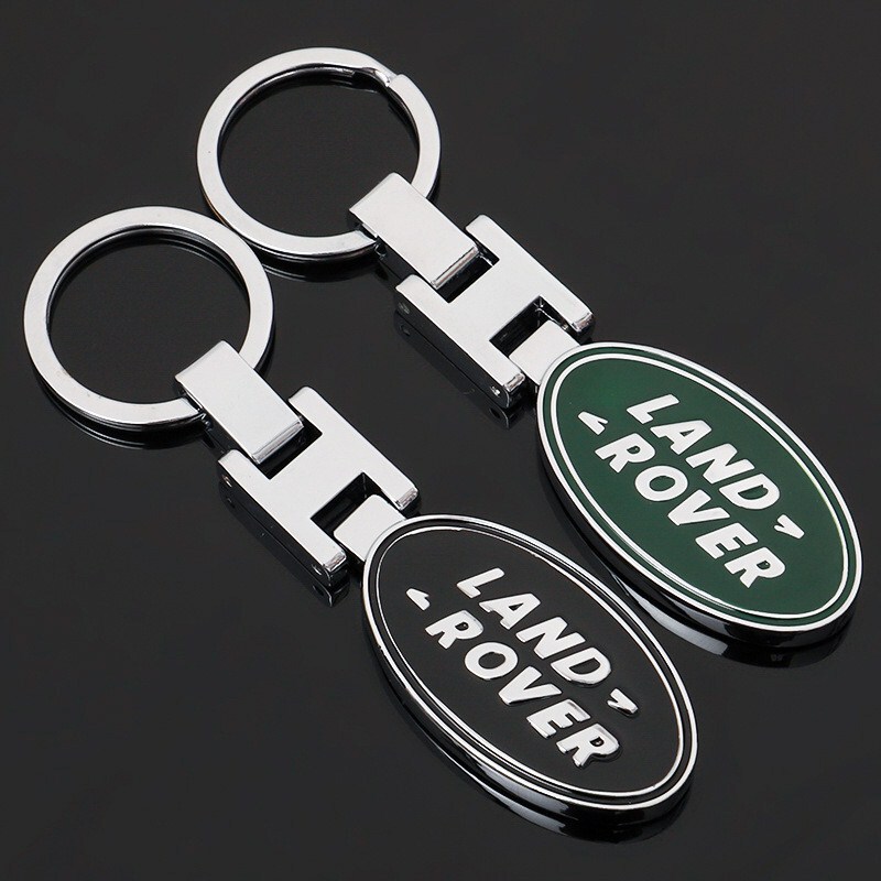 Suitable for Land Rover Car Logo Metal Keychain Advertising Key Ring Chain Pendant