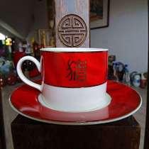 Linglong] Nestlé Pig Cup Zodiac Pig Cup Nestlé 2007 Limited Cup Nestlé Theme Coffee Cup