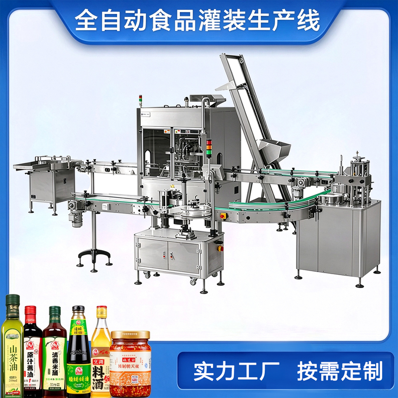 Fully Automatic Sauce Filling Machine Linear Type Food Oil Chili Sauce Beef Mushroom Sauce Canning Equipment Production Line Fully Automatic Sauce Filling Machine Linear Type Food Oil Chili Sauce Beef Mushroom Sauce Canning Equipment Production Line