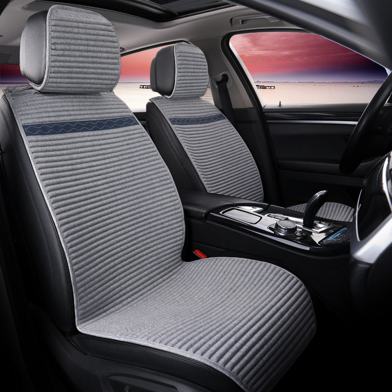 New car cushion Four seasons universal full surround of flax breathable wellness Buckwheat Upmarket Goddess Seat Cover