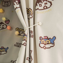 Dormitory Strong Shading Bed Curtain upper bunk Thickened Upper Bunk Curtain Subbed Curtain College Dorm Room Student Window Cord day Department