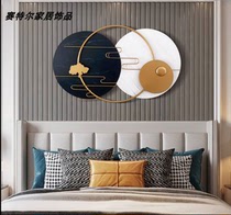 Modern living room light luxury metal wall hanging parts restaurant bedroom bedside art ornaments hotel aisle sofa background wall
