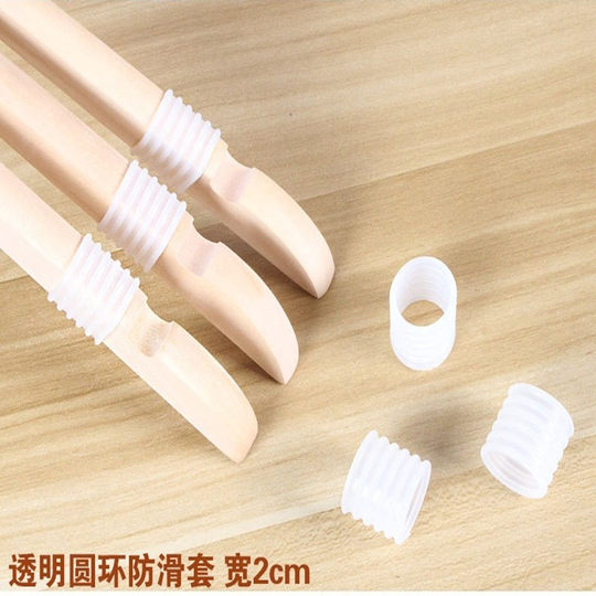 Clothing store hangers, transparent silicone anti-slip strips, anti-slip stickers, anti-slip pads, plastic hangers, anti-slip covers