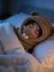 Special Sleep Cap for Migraine Sufferers, Cute Bear Hat for Women, Plush Ear Protection Hat, Mask and Scarf All-In-One for Sleeping at Night