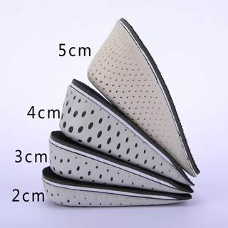 Foam Height-Increasing Insoles, Extra Thick 5cm, Invisible Inner Height-Increasing Pads for Women, Half Insoles for Men, a Great Tool for Short People, Comfortable and Not Tiring for the Feet