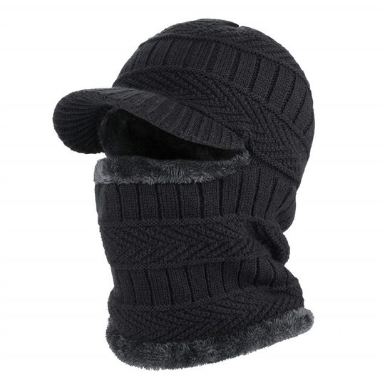 Northeastern Cold-Proof Hat for Men and Women in Temperatures as Low as Minus 40 Degrees, with Neck Warmer and Ear Protection, Men's Style, 2025 New Model, Warm