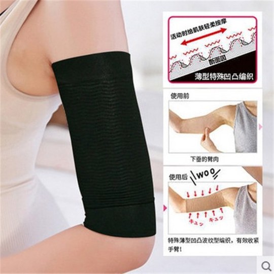 Arm Slimming Sleeves to Cover Upper Arm Fat, Strong Compression Calf Sleeves to Slim down Arms, Reduce Thick Arms, Butterfly Arms, Say Goodbye to Muscles