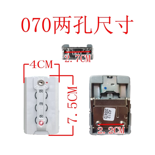 Багажные аксессуары таможенная блокировка XFGTSA007 Заблокировка пароля блокировка блокировки заблокированная блокировка частей заблокированная блокировка блокировки