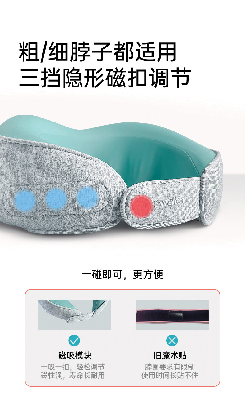 创维Swaiot 360度承托 颈部按摩仪 图17