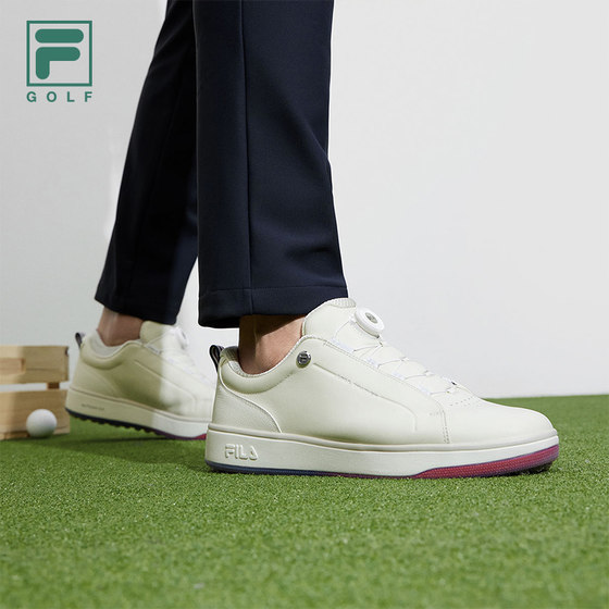 FILA 공식 남성 신발 GF1911TRAINER 소프트 스파이크 하이 스니커즈 2024 봄 새로운 종합 운동화