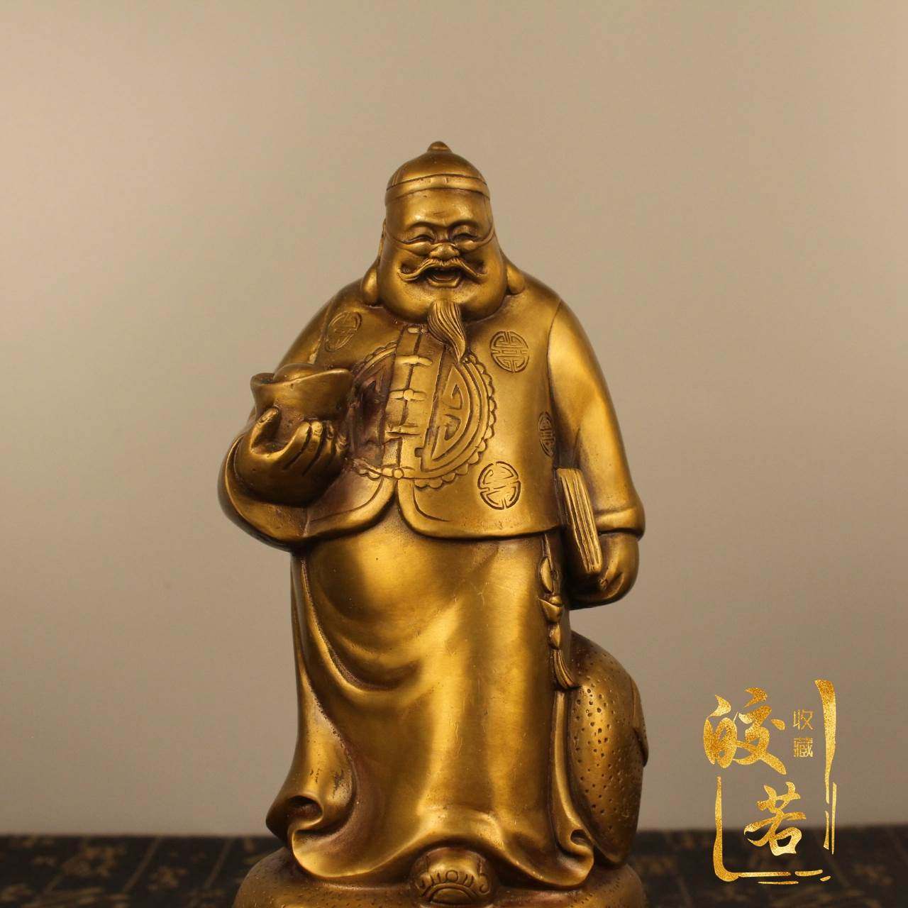 (Hui Poly) Home Boss Wangs Residence with money Bronze Money Furnishing Cabinets Refined to Calculate Retro Money Huang's Shop