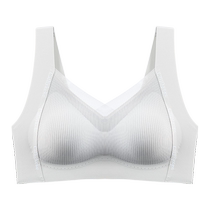 Catman Beautiful Back Underwear Womens Summer Thin Summer Large Breast Show Small Show Thin Gathering Anti-sagging Breast Reduction Sports Bra