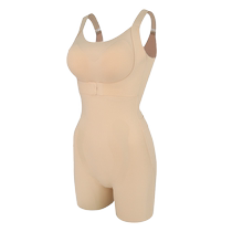 Catman jelly body-shaping one-piece for women bra-free waist-cinching tummy-lifting butt-lifting rear-removable traceless breathable one-piece