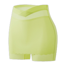 Catman Ice Silk Seamless Safety Pants Womens Summer Thin Covering Triangle Partition Anti-Exposed Insurance Bottoming Shorts