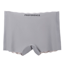 Catman safety pants for women 2024 new summer anti-exposure non-curling seamless ice silk sports bottoming boxer shorts