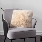 Австралийская шерстяная подушка легкий роскошный диван -стул Американский сельский подушка рулоны из шерстяной кожи подушки