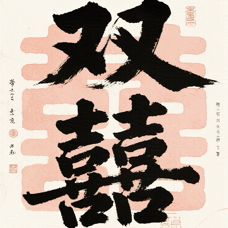 双囍屏风