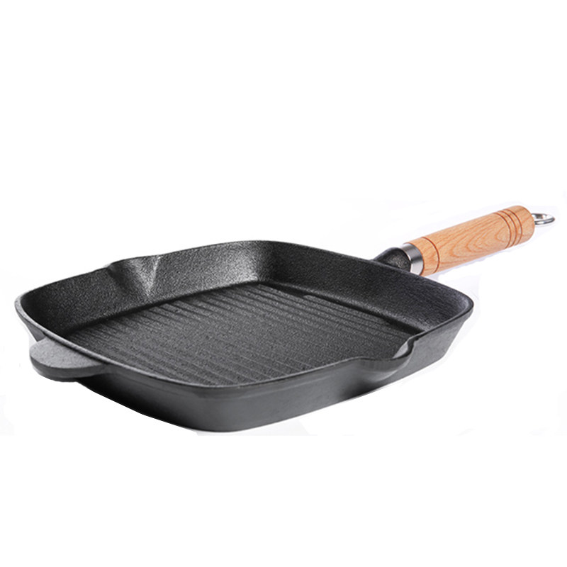 -uncoated steak grill plate heavily pan nonstick pan teppanyak