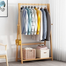 Floating window frame small floor bedroom hanger rack household clothes rack multifunctional clothing collection frame can be moved