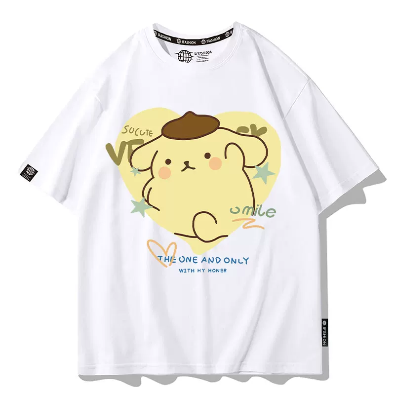 Sanrio, Hello Kitty, летняя футболка с коротким рукавом