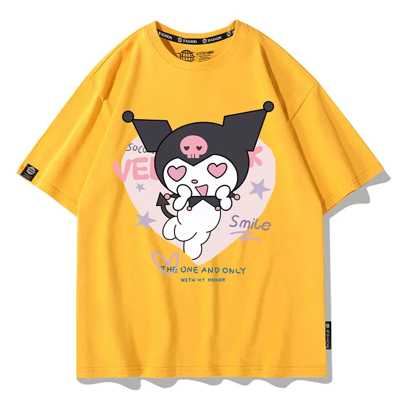 Sanrio, Hello Kitty, летняя футболка с коротким рукавом