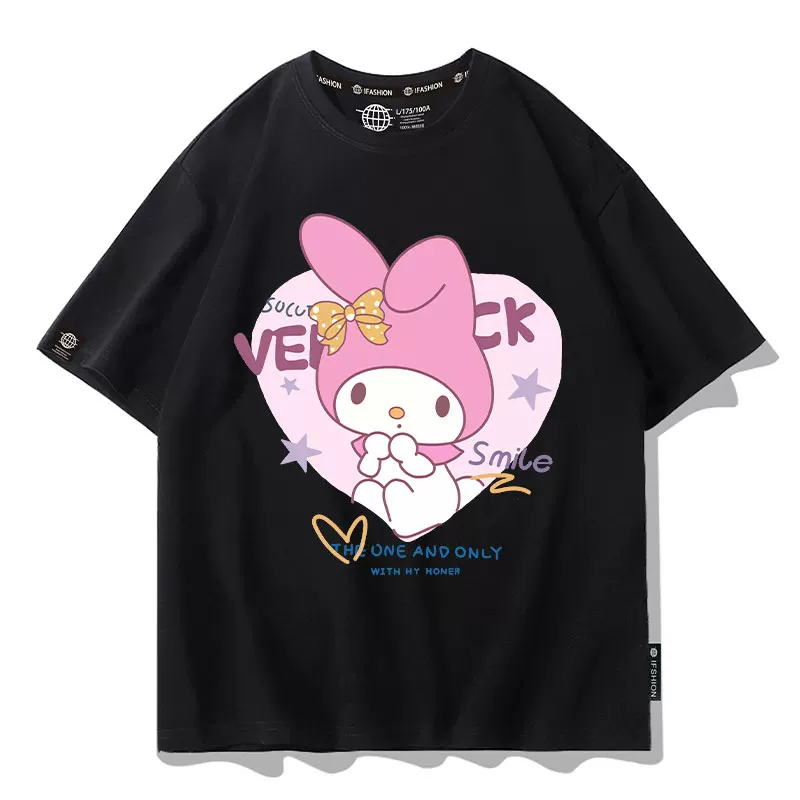 Sanrio, Hello Kitty, летняя футболка с коротким рукавом
