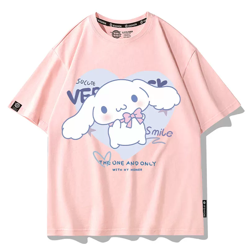 Sanrio, Hello Kitty, летняя футболка с коротким рукавом