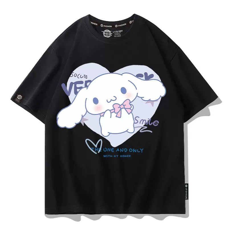Sanrio, Hello Kitty, летняя футболка с коротким рукавом