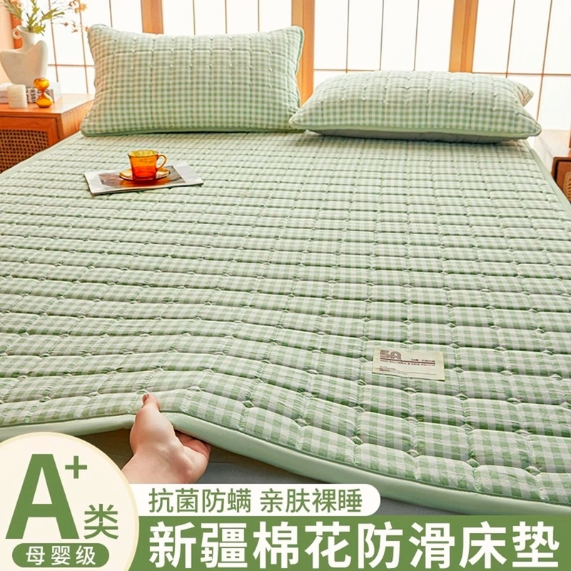 Japanese Cotton Mattress Pad for Home Bedroom, All-Season Thermal Pad, Soft Mattress, Tatami Mat