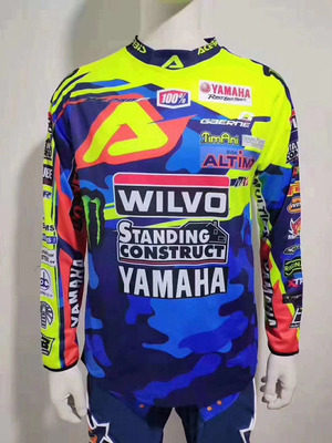 FOX downhill clothing long-sleeved outdoor quick-drying breathable mountain bike sportswear racing off-road riding clothing