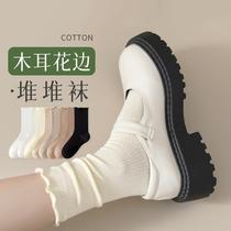 Socks for women pure cotton anti-athlete anti-odor short socks for women spring and summer stockings mid-tube boneless confinement socks breathable