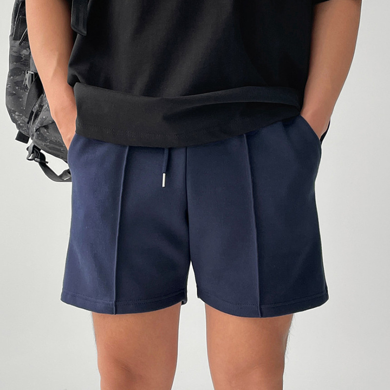 American-Style Fitness Shorts for Men, Pure Cotton, Stretchy, Loose, Breathable, Squat, Running, Basketball Training Shorts, Summer