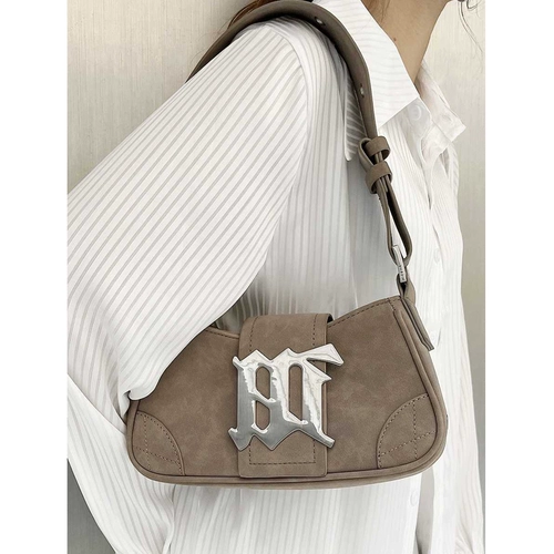 Сумка подмышку, небольшая дизайнерская ретро сумка через плечо, коллекция 2023, 2022