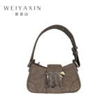 Сумка подмышку, небольшая дизайнерская ретро сумка через плечо, коллекция 2023, 2022