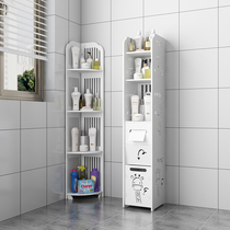 Toilet shelf floor triangle storage non-perforated storage cabinet toilet bathroom supplies