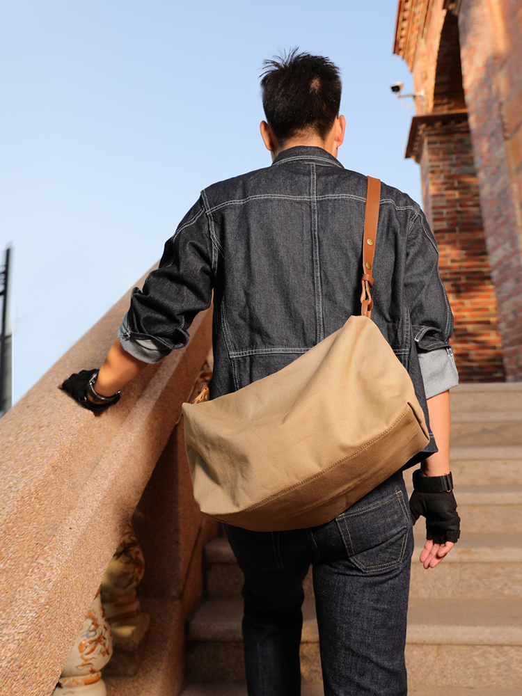 Single Shoulder Bag Inclined Satchel Bag Canvas Small bag Sport Fitness Package Training at work travel bag Short travel bag Female