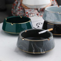 Light Extravaganza Nordic Style Ceramic Creative Minima Fashion Personality Ashtray Extermination Home Living Room Office Big