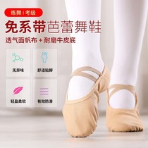 Ballet Shoes Summer Adult Childrens Free Band Dance Shoes Body Girls Practice Shoes Soft Bottom Dancing Shoes Cat Paw Shoes