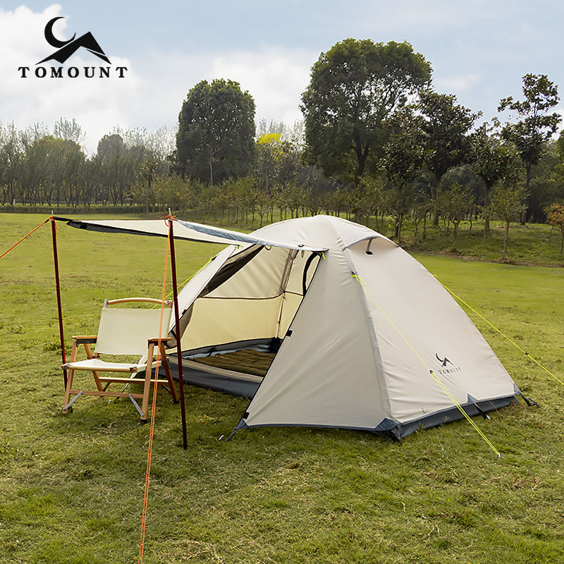 TOMOUNT tent outdoor camping portable folding camping rainproof thickened sunscreen beach camping equipment